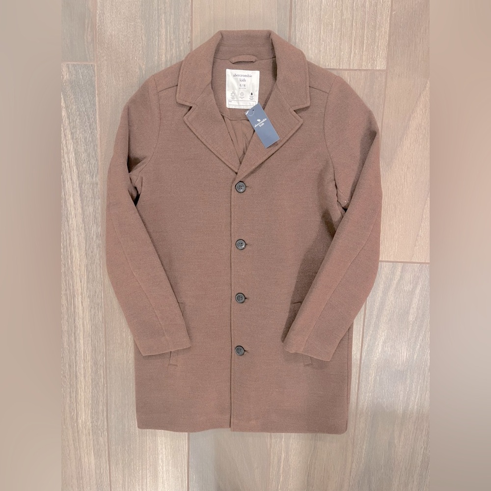 Abercrombie Kids Brown Pea Coat